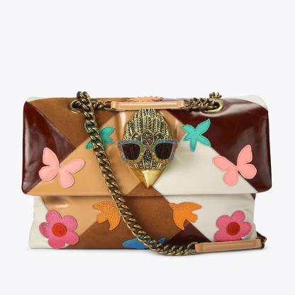 Kurt Geiger London Macro Kensington Bag - Brown