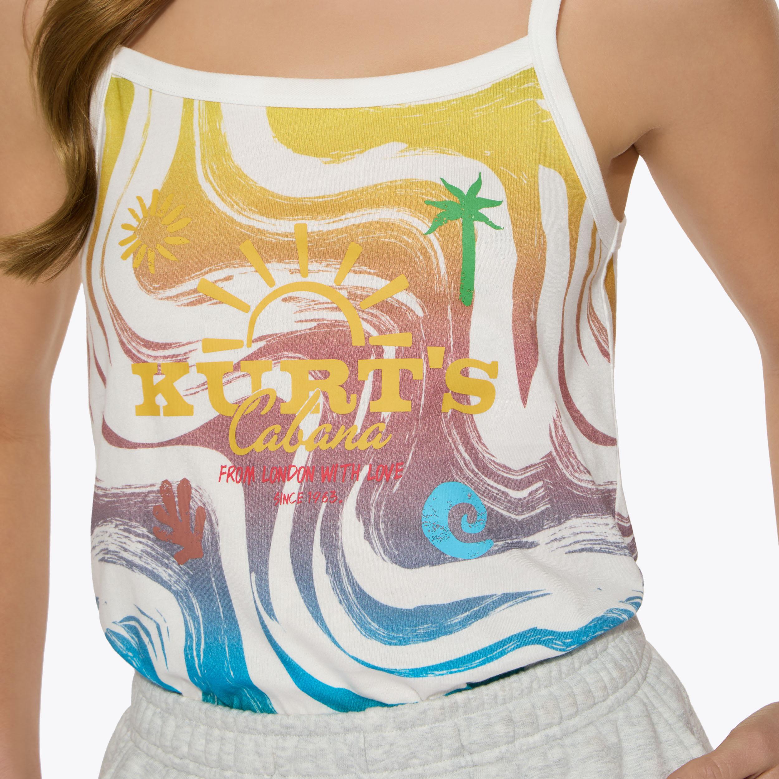 Kurt Geiger London Kurt's Cabana Cami Top - Multi Colored - view 3