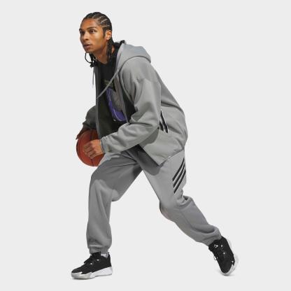 Men's adidas Crazy Warm Fleece Sweatpants - Grey