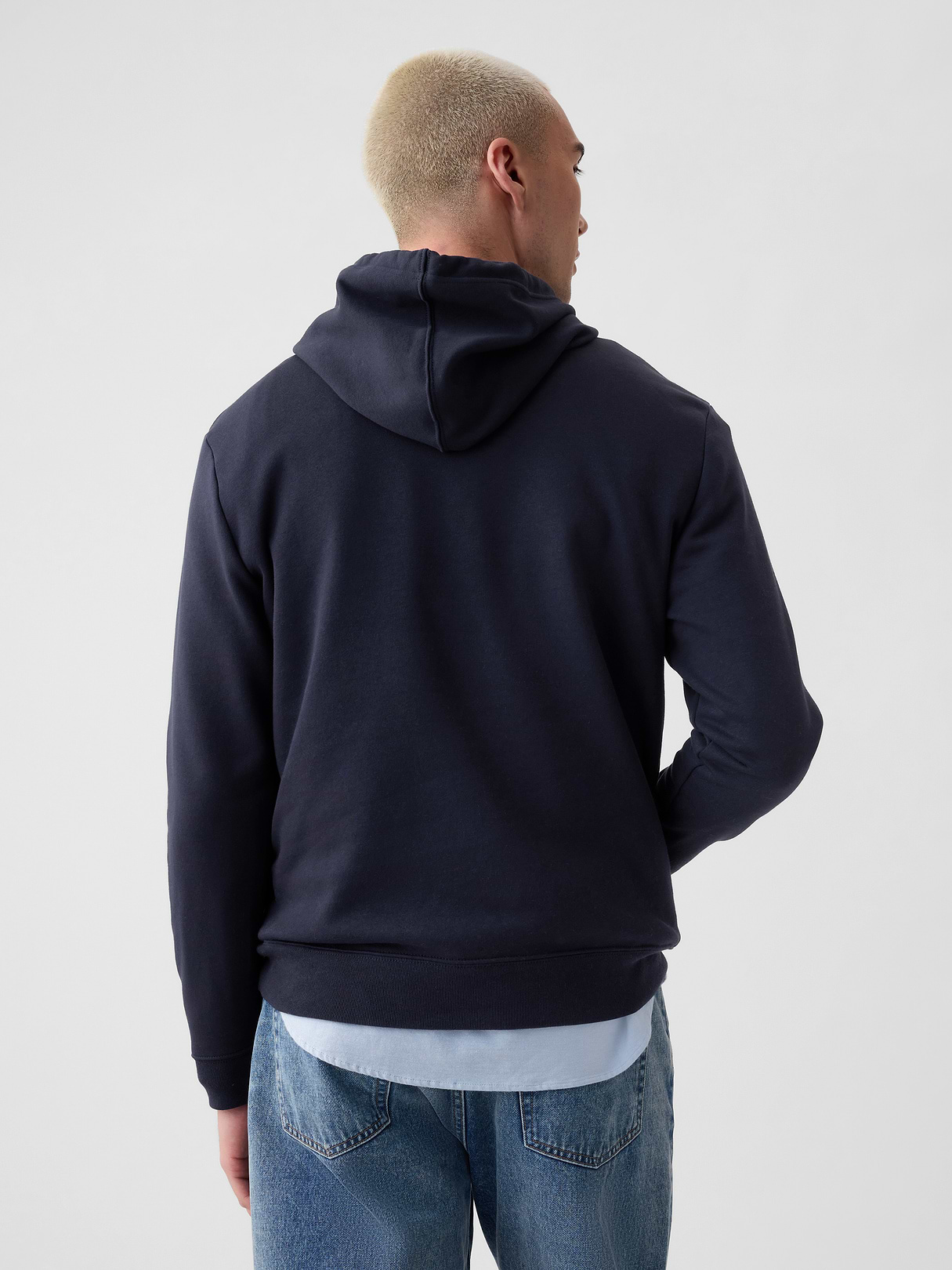 Adult VintageSoft Arch Logo Hoodie - blue