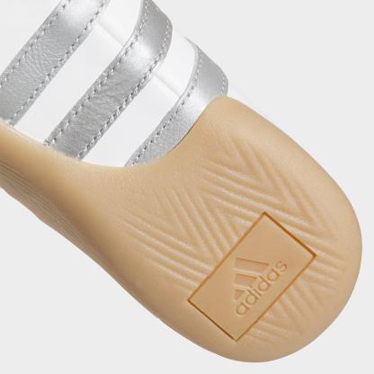 Women's adidas Originals Taekwondo Mei Casual Shoes - Cloud White/Silver Metallic/Gum - Detail shot