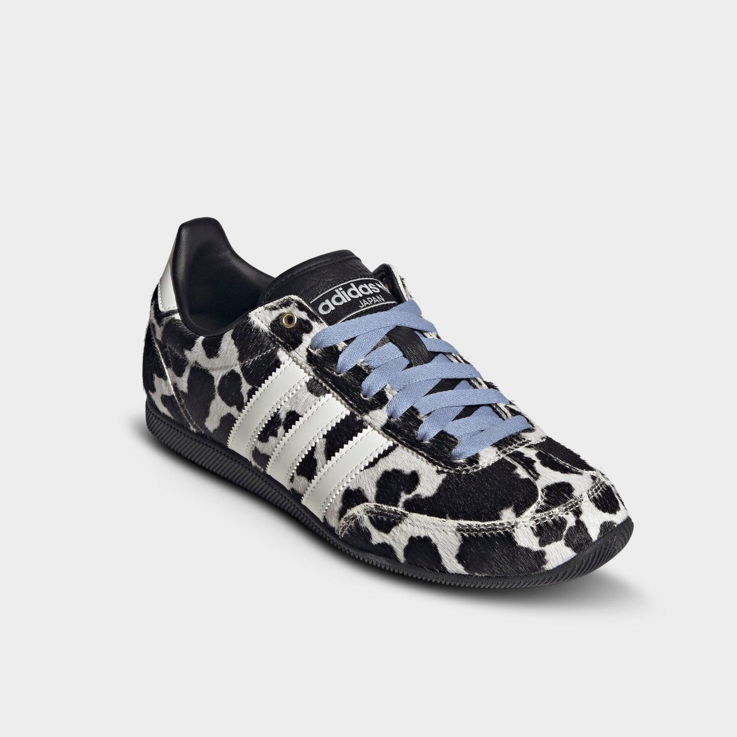 Women's adidas Originals Japan Casual Shoes - Part 3 - Core Black/Cream White/Gold Metallic - Both shoes facing left