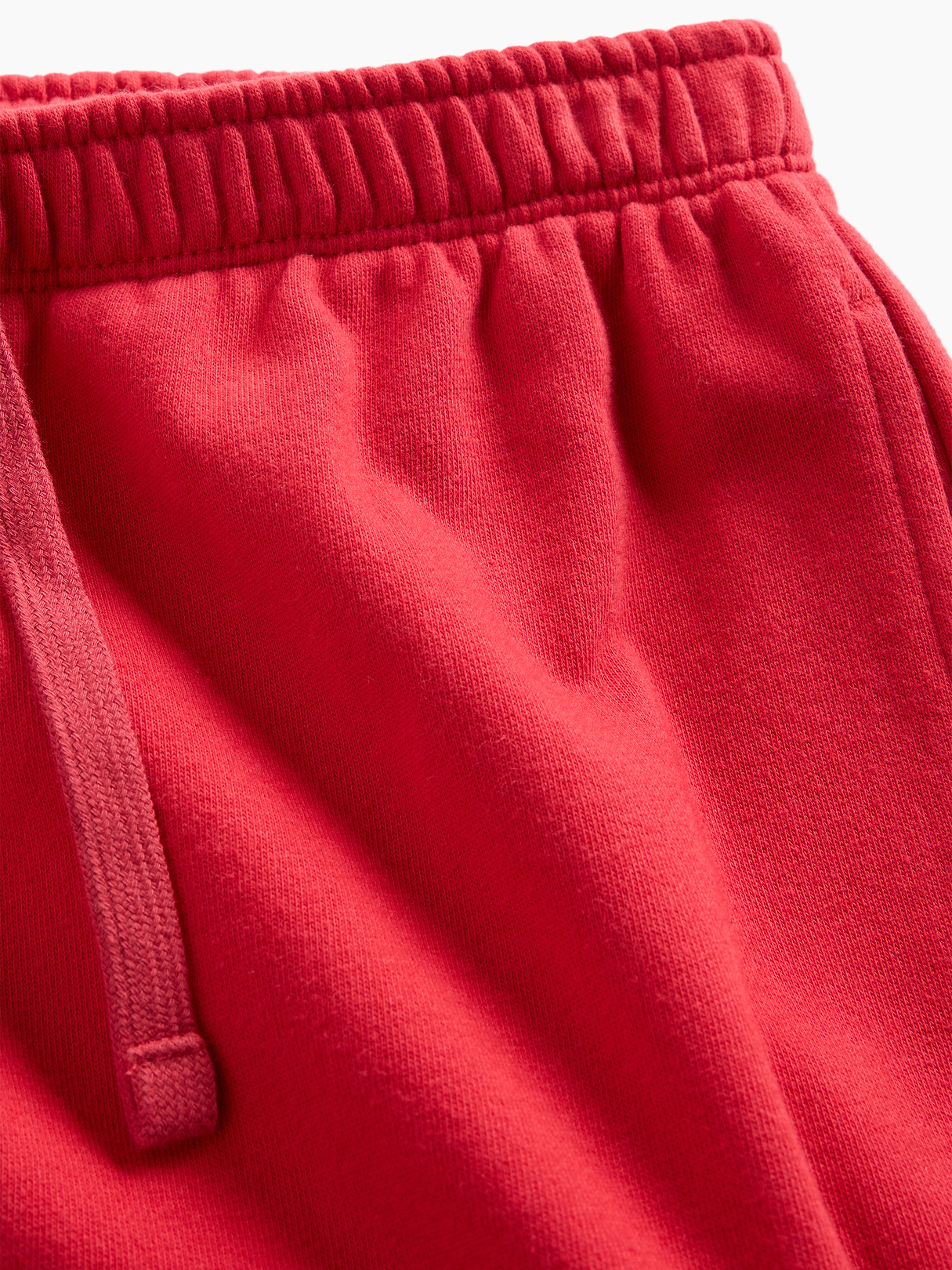 Mid Rise VintageSoft Terry Loose Sweatpants - Red