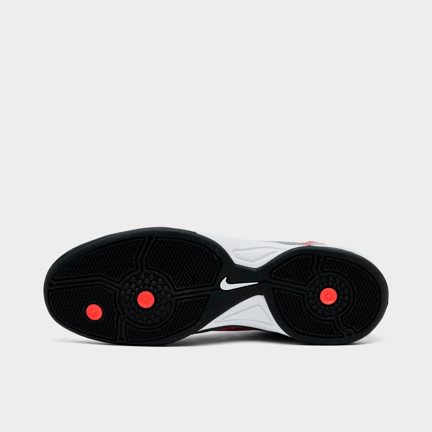 Men's Nike Total 90 Casual Shoes - Smoke Grey/Black/Bright Crimson/White