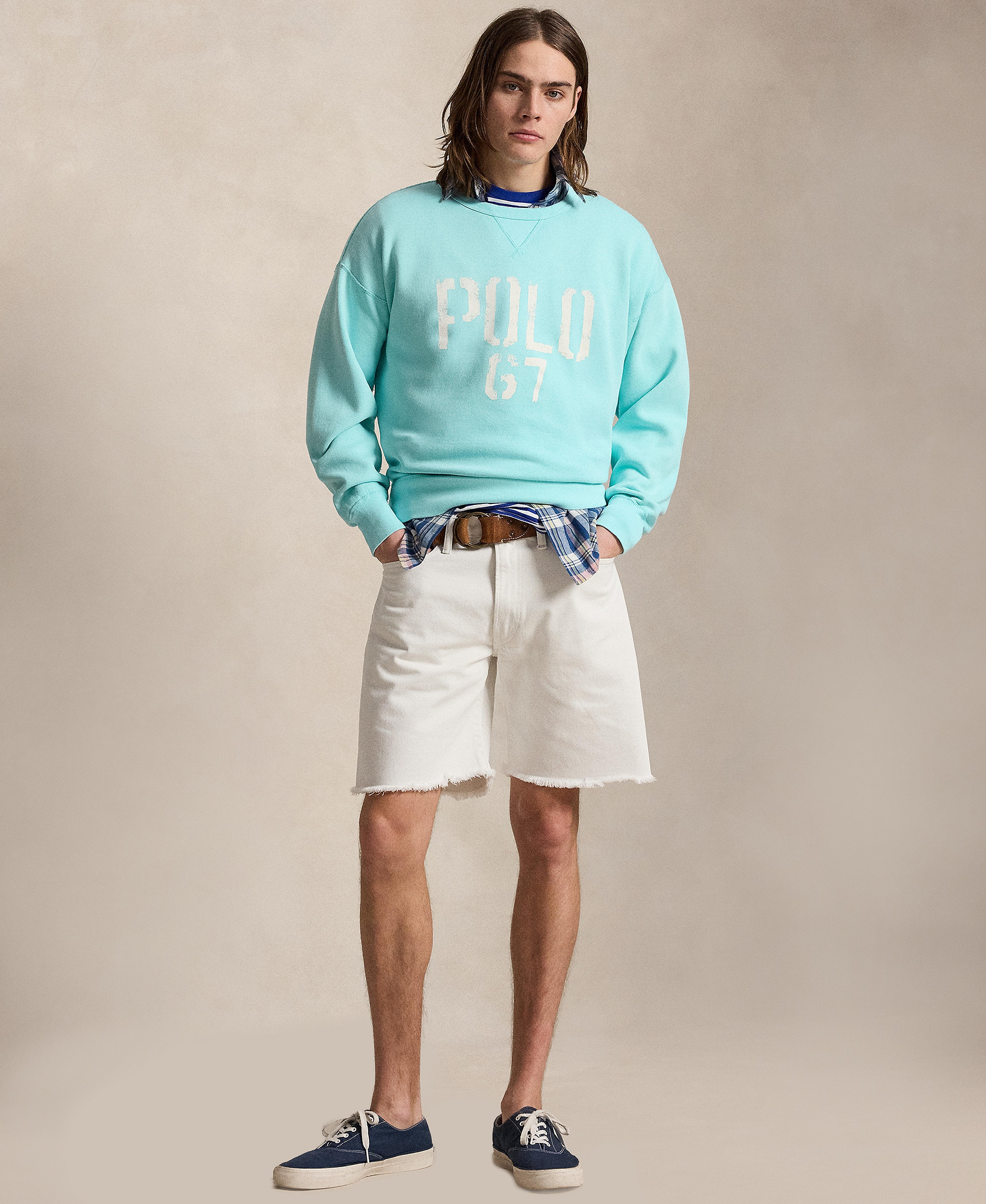 Polo Ralph Lauren Men's Crewneck Sweatshirt - Soft Aqua