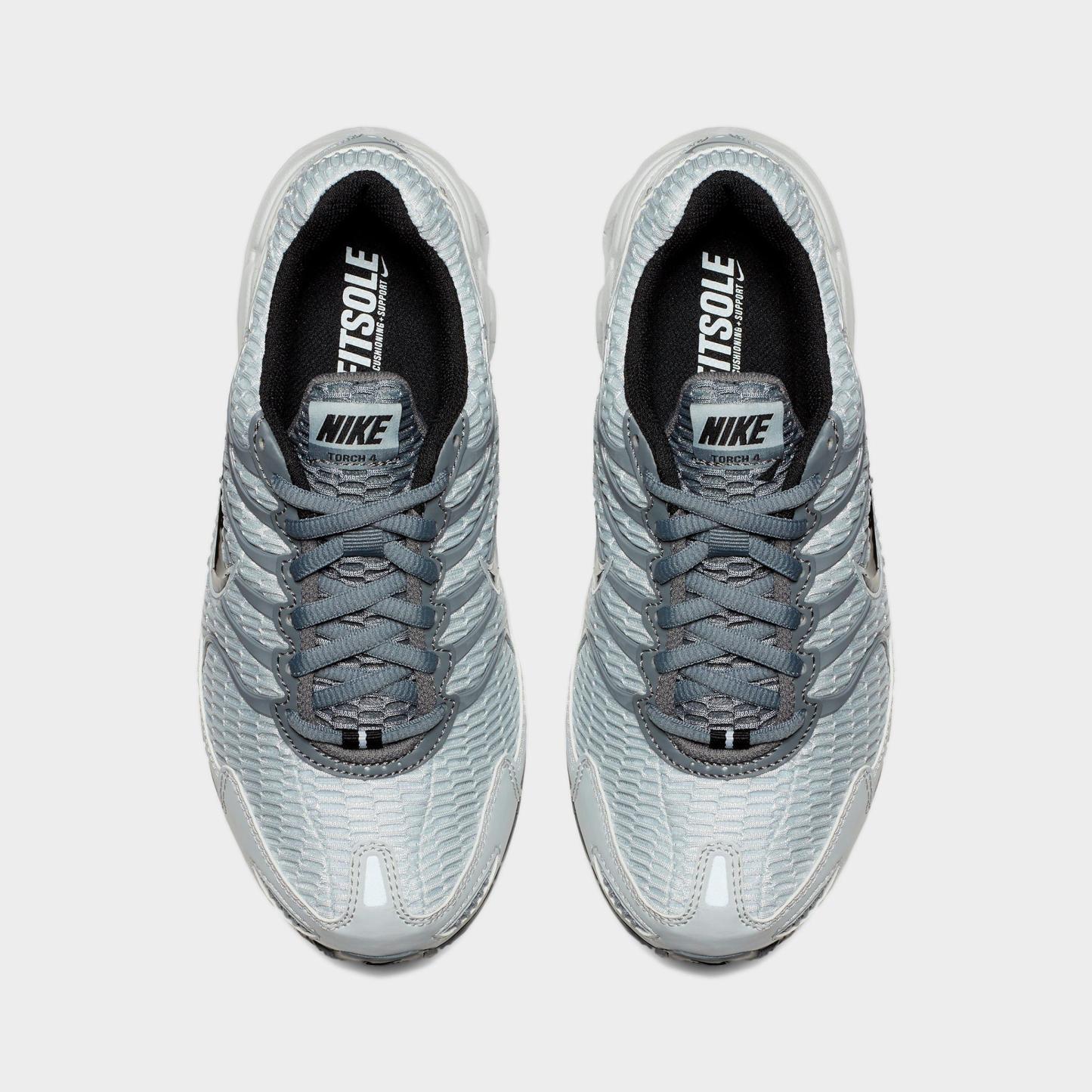 Women's Nithtke Air Max Torch 4 Casual Shoes - Pure Platinum/Cool Grey/Wolf Grey/Black - Top view