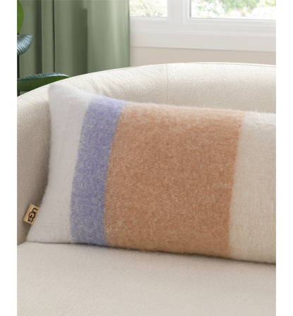 UGG® Simona Faux Mohair Bolster Decorative Pillow, 14" x 36" - Multi