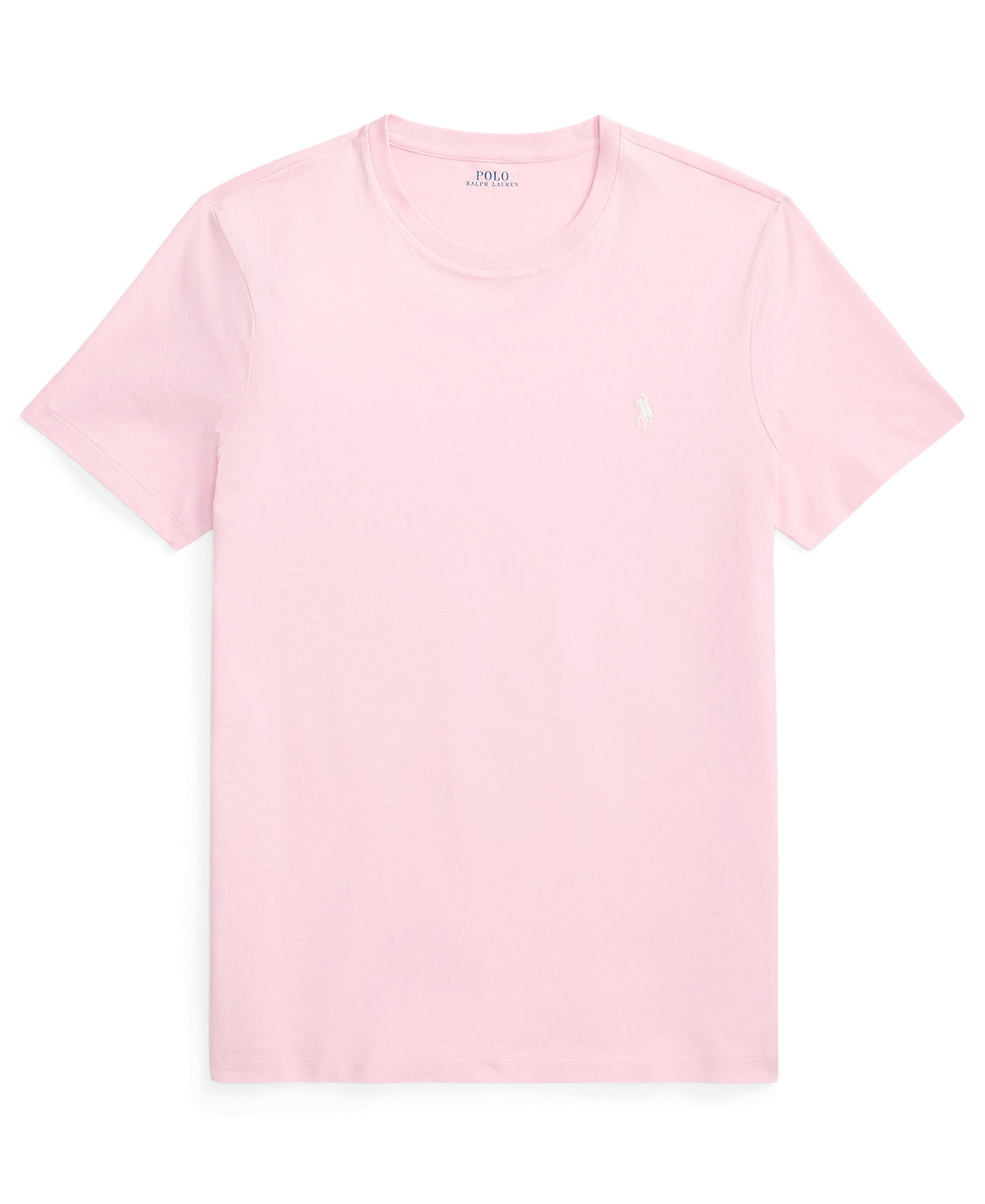 Polo Ralph Lauren Men's Classic-Fit Crew Neck T-Shirt - Garden Pink