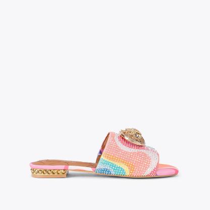 Kurt Geiger London Chelsea Flat Sandal - Multi Colored