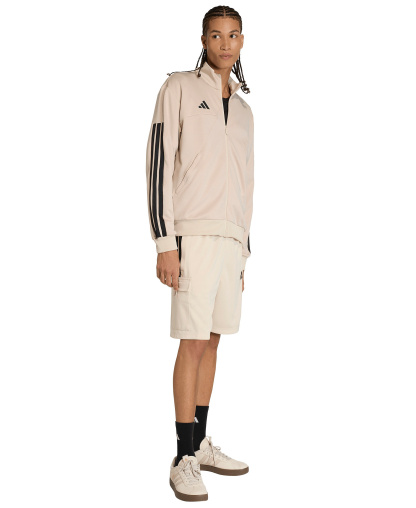 adidas Men's House Tiro Cargo Shorts - Crystal Linen / Black
