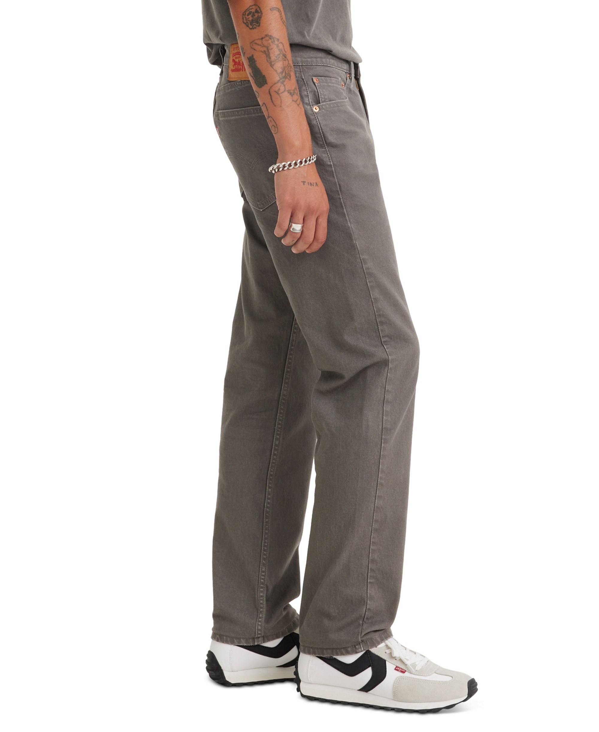 Levi's Men’s 505™ Regular-Fit Stretch Jeans - Iron Stone