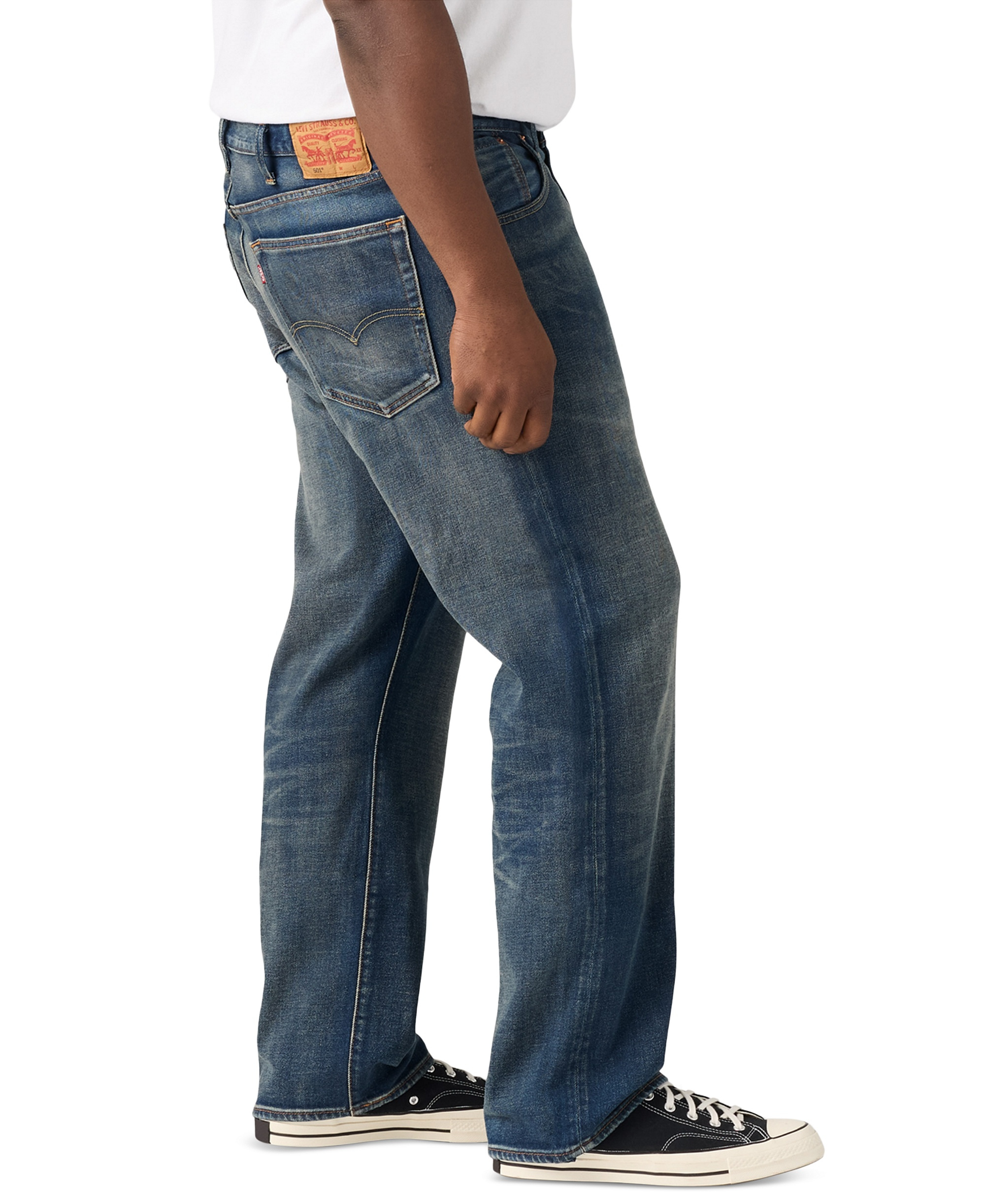 Levi's Men's Big & Tall 501® Original Fit Stretch Jeans - 3pm In Columbus