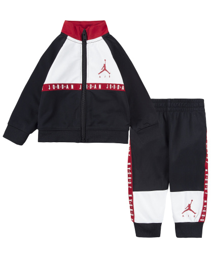 Jordan Baby Boys' Air Color-Block Tricot Tracksuit and Pants, 2-Piece Set - Black