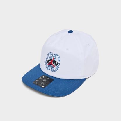 Jordan Pro True Blue Snapback Hat - White/True Blue - view 1