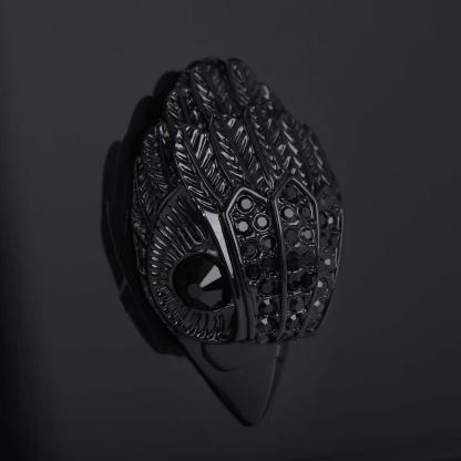 Kurt Geiger London Drench Party Eagle Clutch Bag - Black - view 5