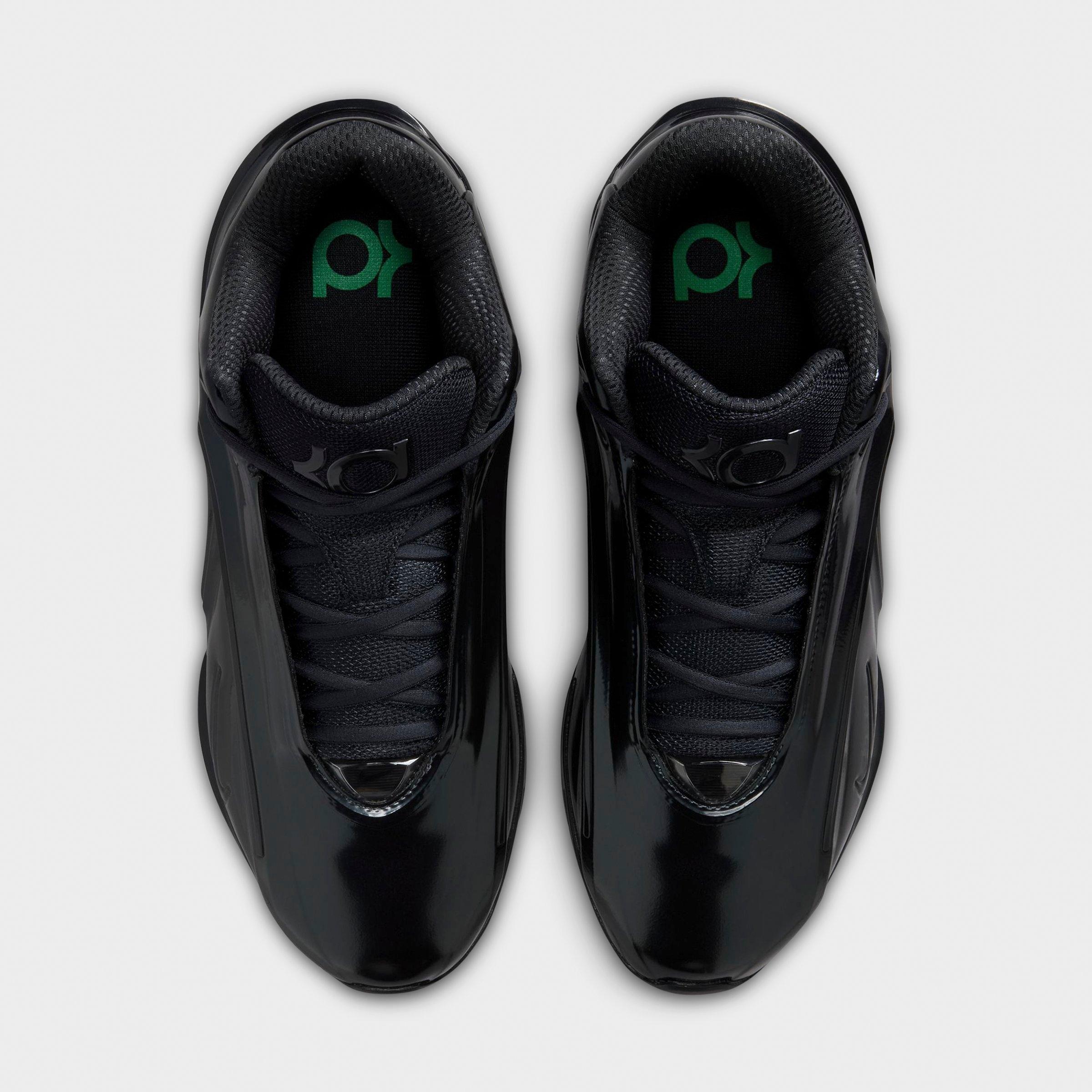 Nithtke KD 19 Basketball Shoes - Black/Stadium Green - Top view