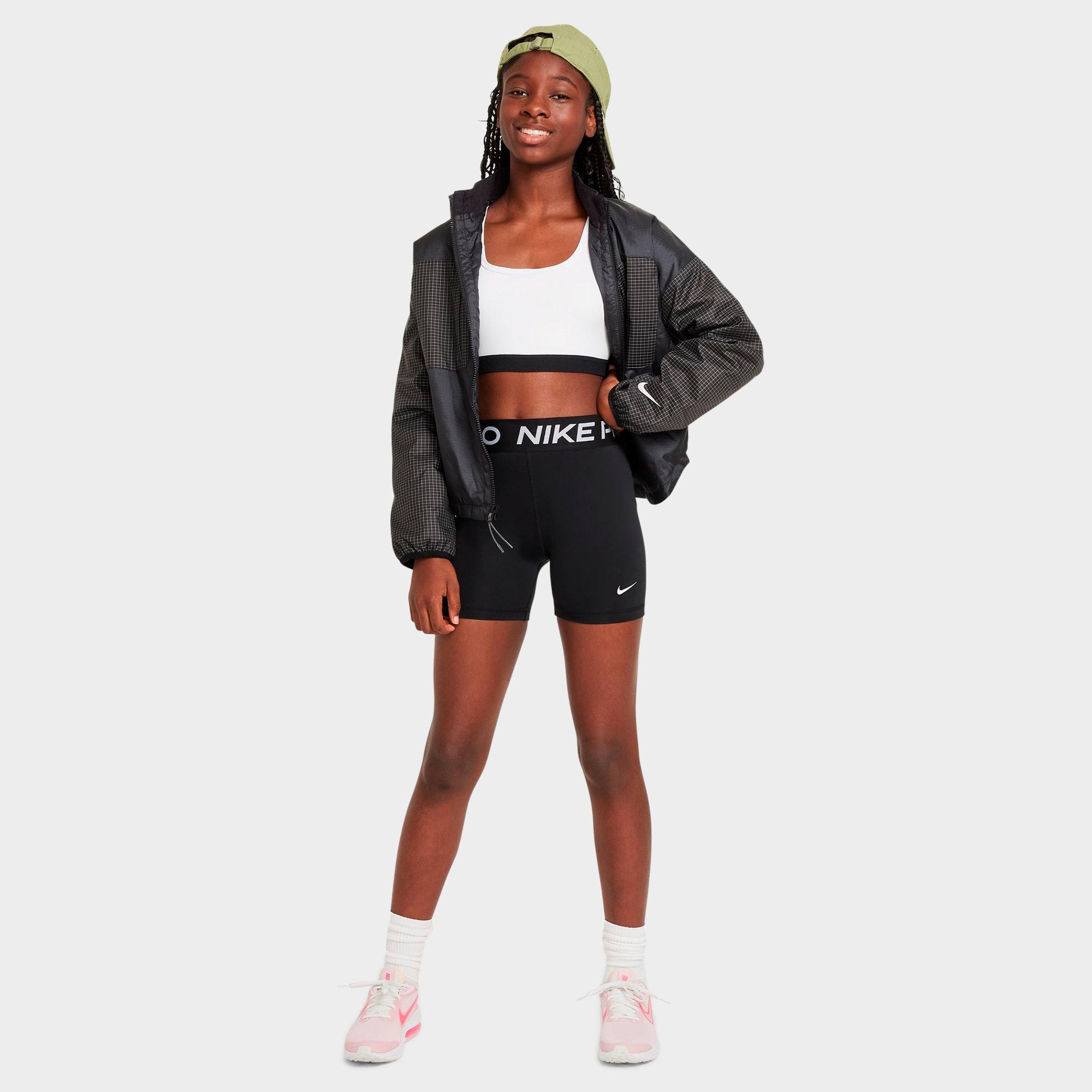 Girls' Big Kids' Nithtke Pro High-Waisted Bike Shorts - Black