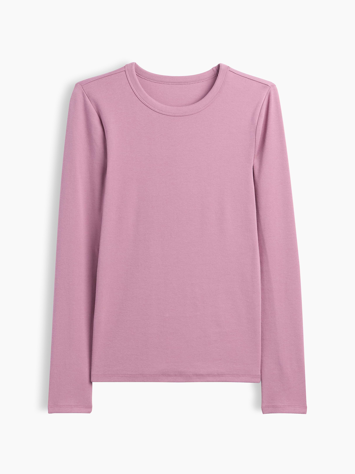 Modern Crewneck T-Shirt - Wispy pink mauve