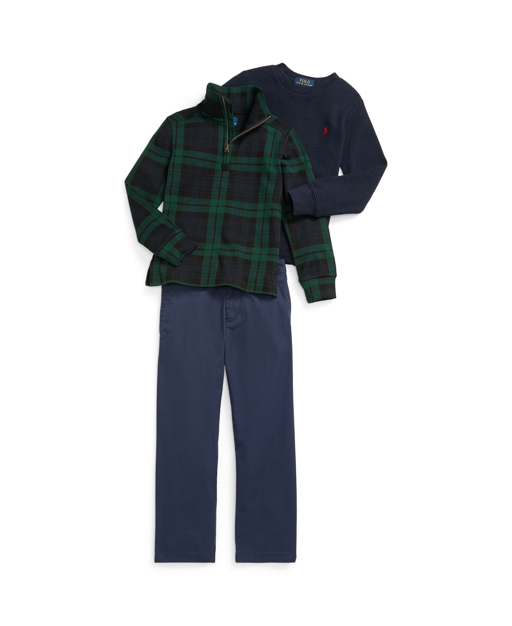Polo Ralph Lauren Boys' 2-7 Straight-Fit Twill Pant - Aviator Navy