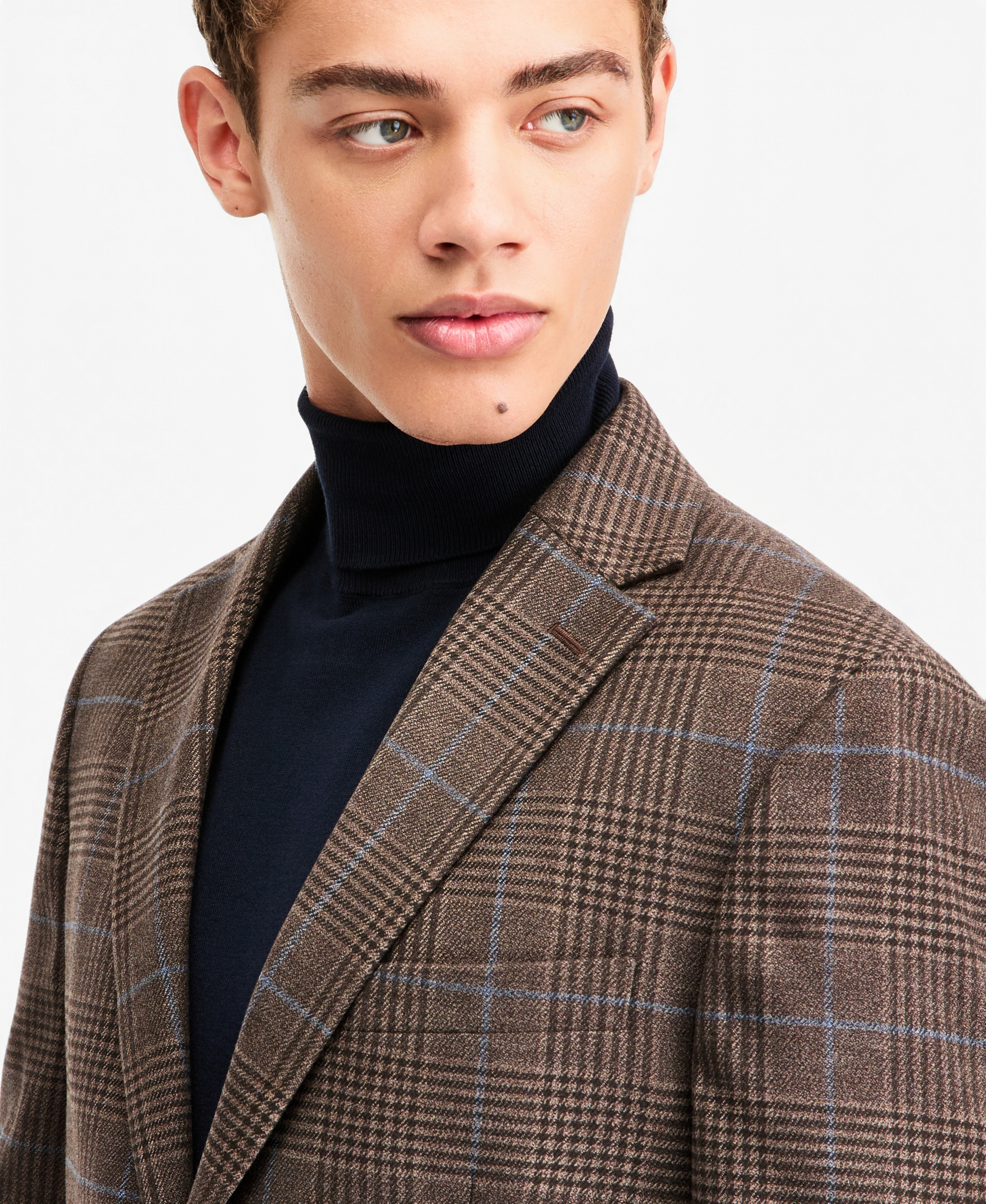 Tommy Hilfiger Men's Modern-Fit Patterned Sport Coat - Brown
