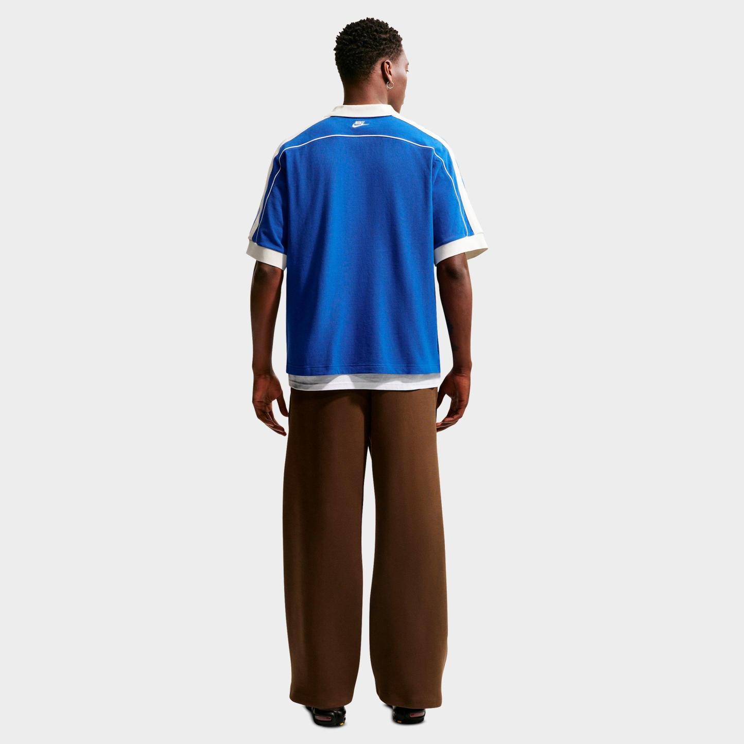 Men's Nithtke Sportswear Club Oversized Polo Shirt - Game Royal/Sail/Sail/Sail