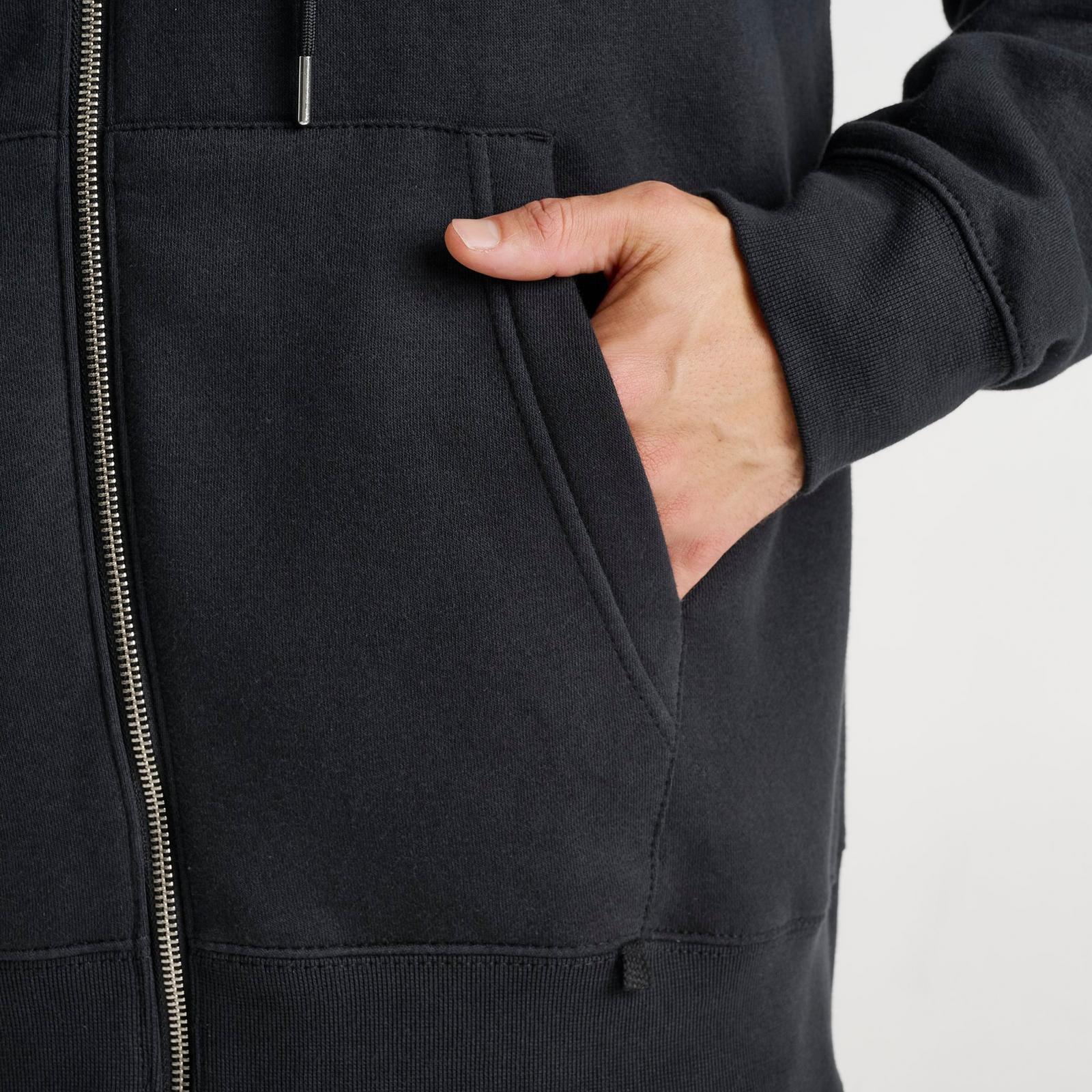 Men's Nike Sportswear Swoosh Box Full-Zip Hoodie - Black