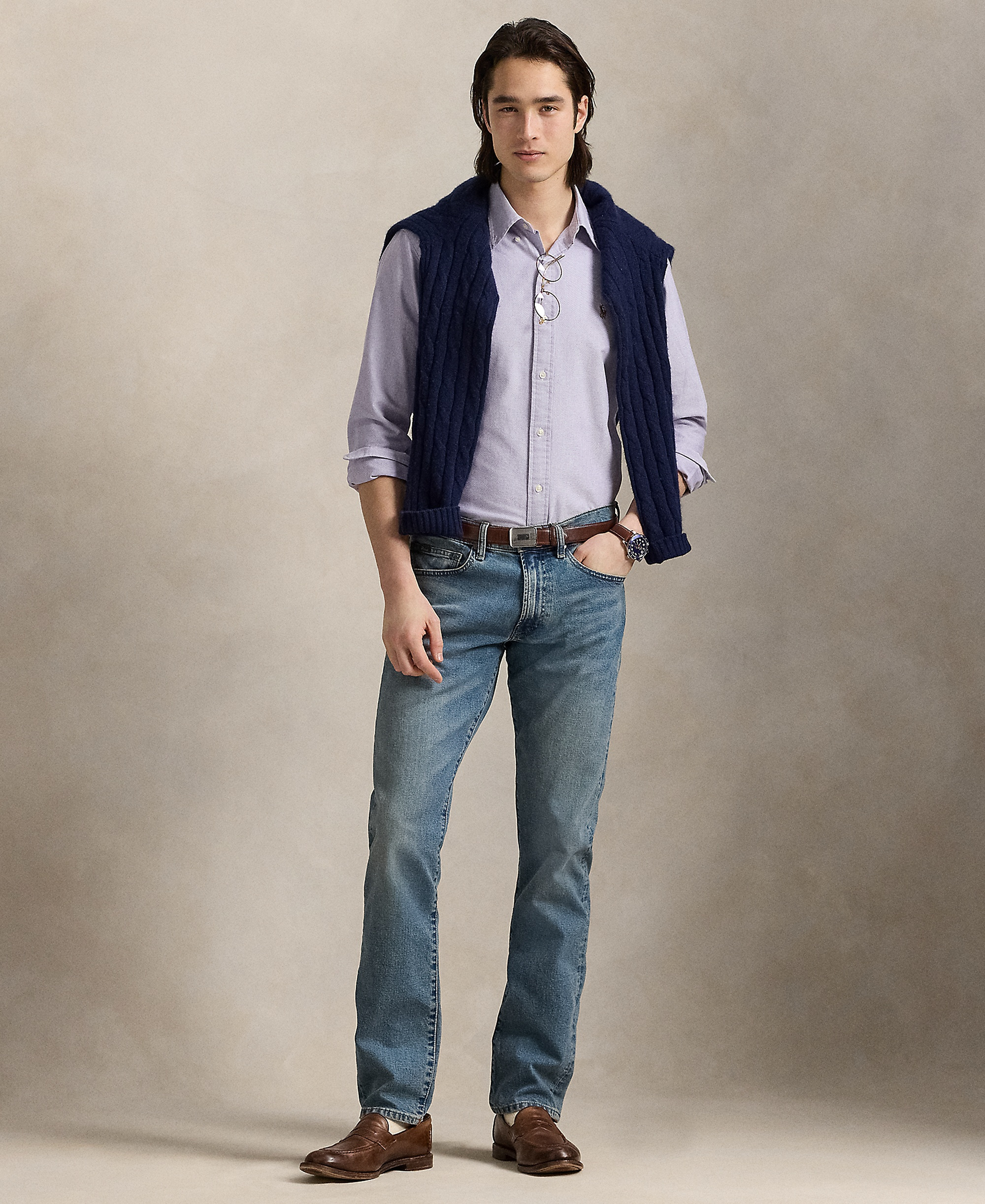 Polo Ralph Lauren Men's Varick Slim Straight Jeans - Blue