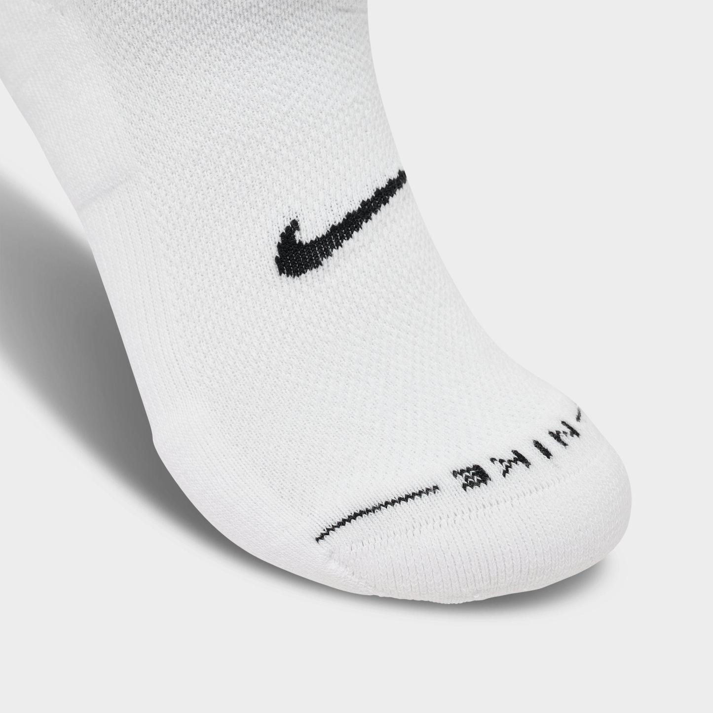 Nithtke Everyday Elevated No-Show Socks (6-Pack) - White/Black