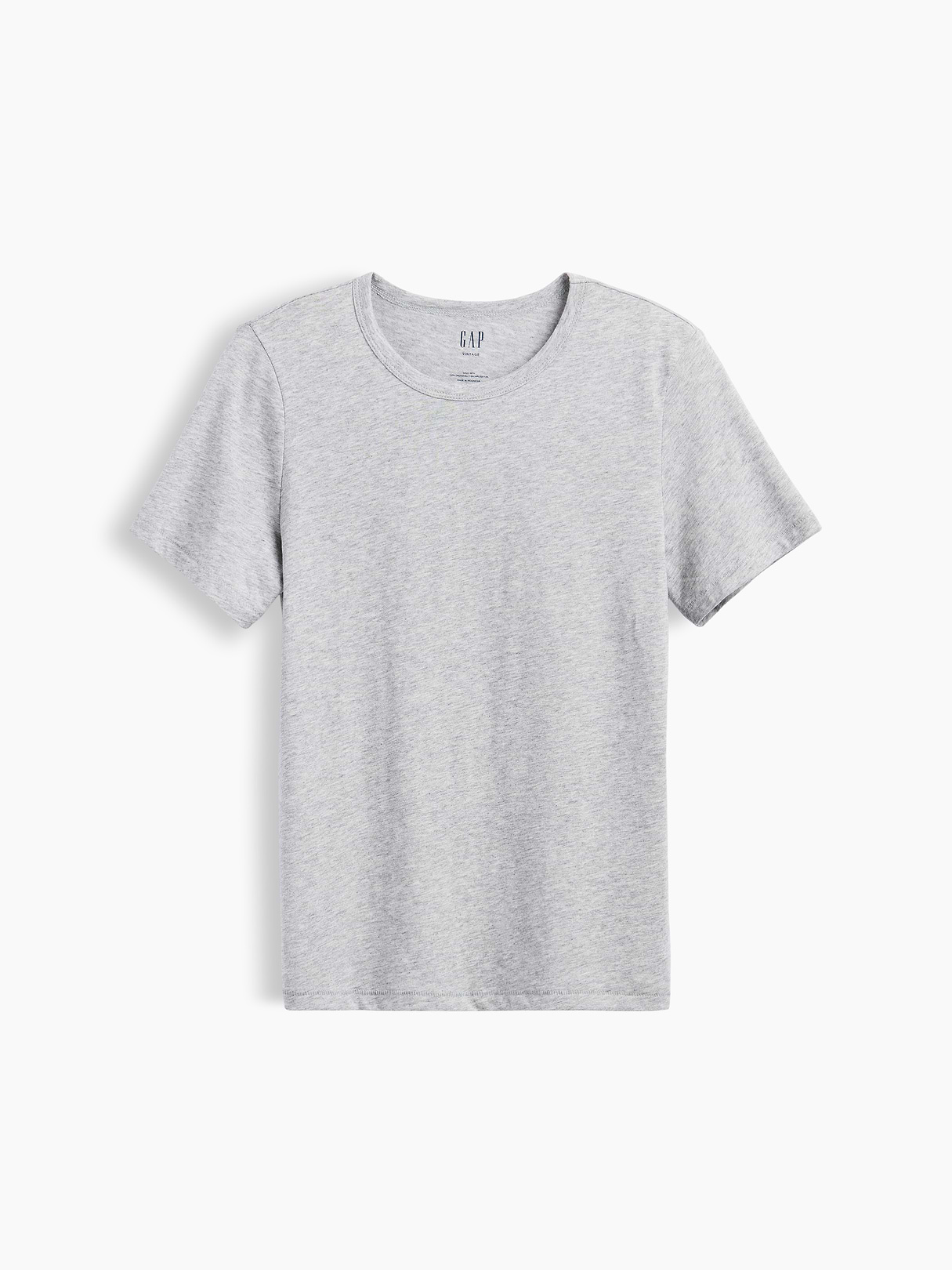 Organic Cotton VintageSoft T-Shirt - Heather grey