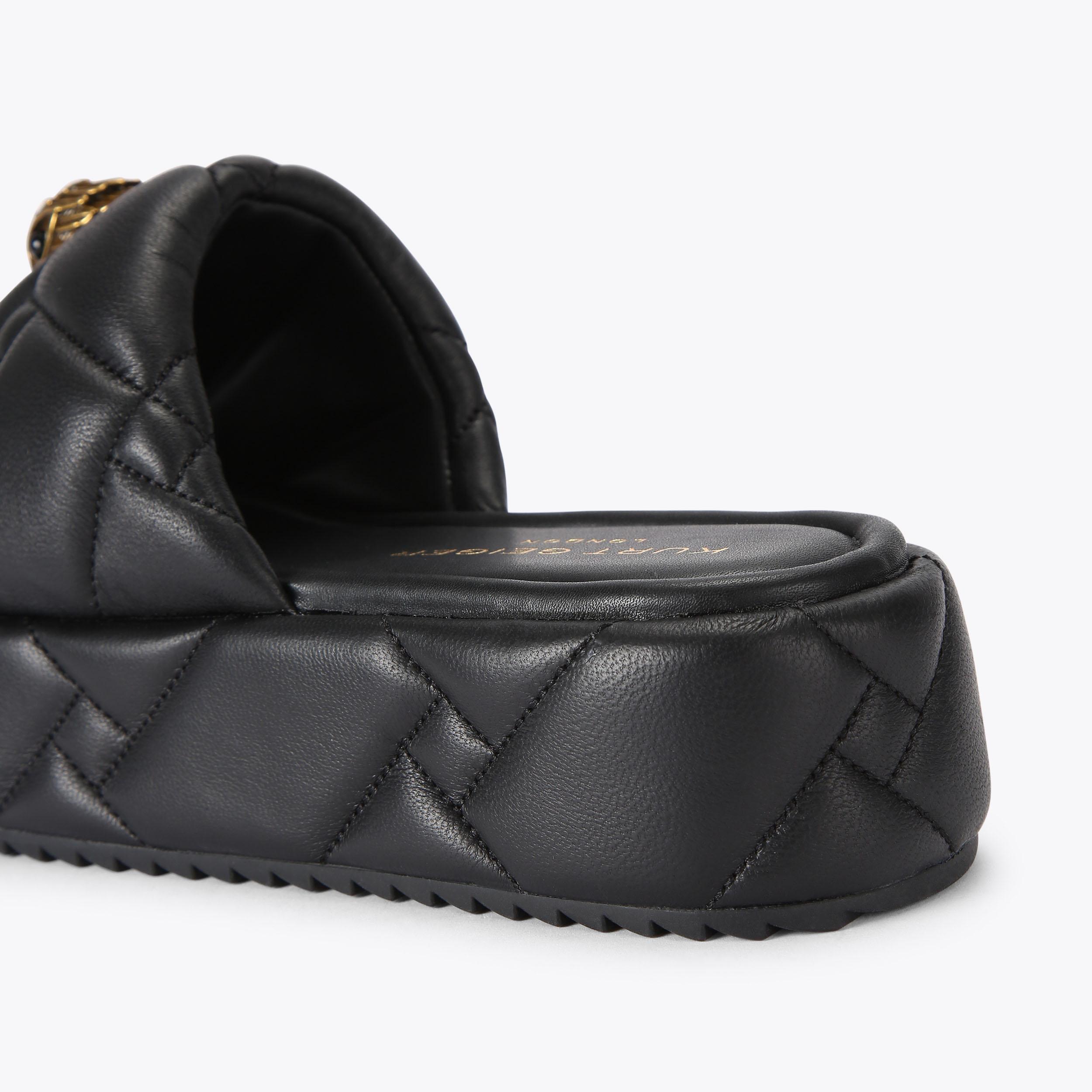 Kurt Geiger London Kensington Puff Sandal - Black - view 4