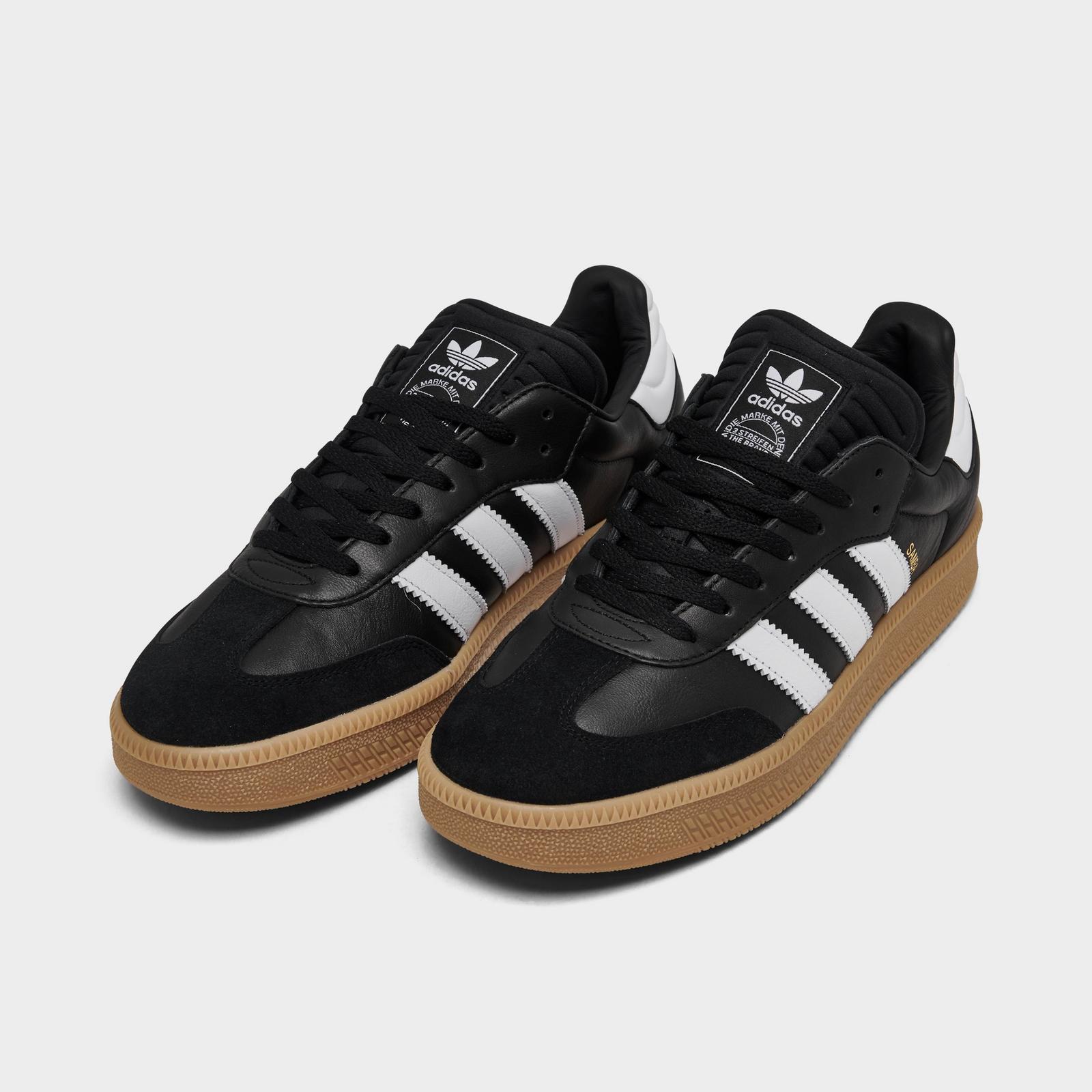 Men's adidas Originals Samba XLG Casual Shoes - Black/White/Gum - view 2