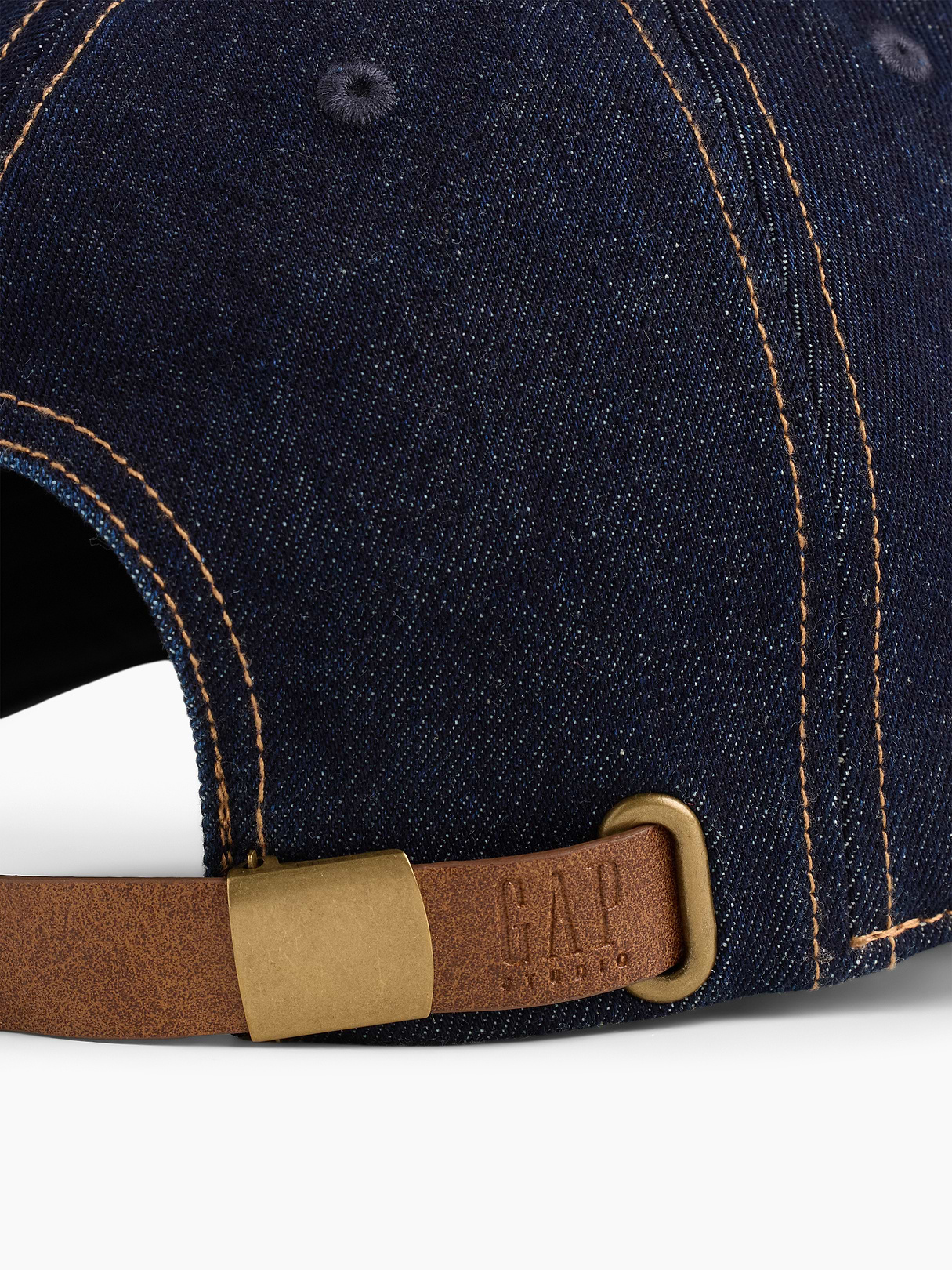 GapStudio Logo Baseball Hat - Dark denim