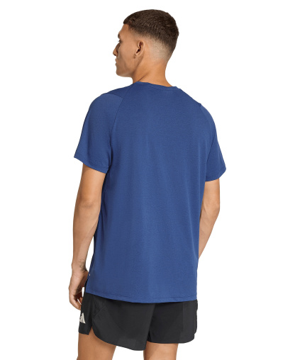 adidas Men's Running Climacool Short-Sleeve T-Shirt - Tech Indigo