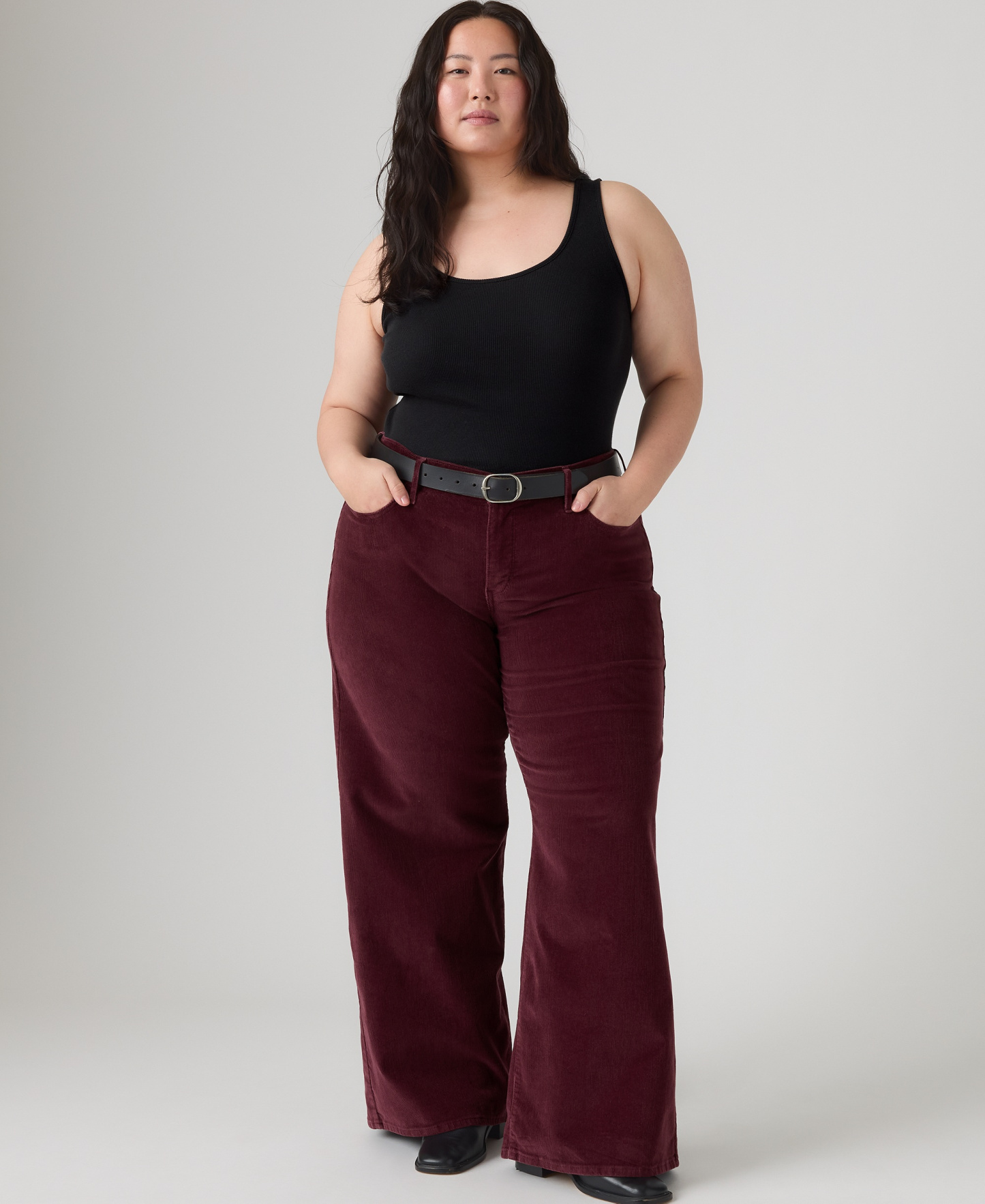 Levi's Women's 318 Shaping Stellar-Stretch Wide-Leg Jeans - Sassafras