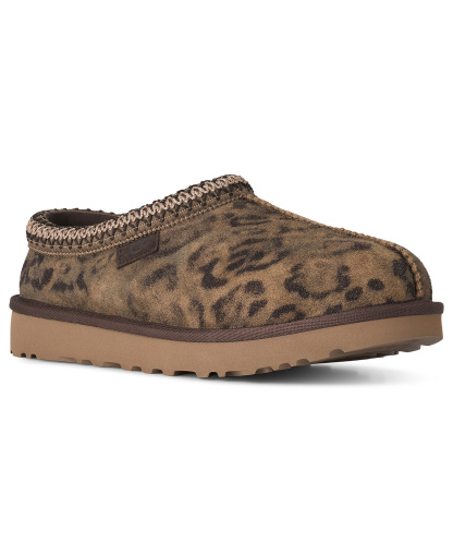 UGG Women's Suede Tasman Spotted Slip-On Slippers - Chestnut