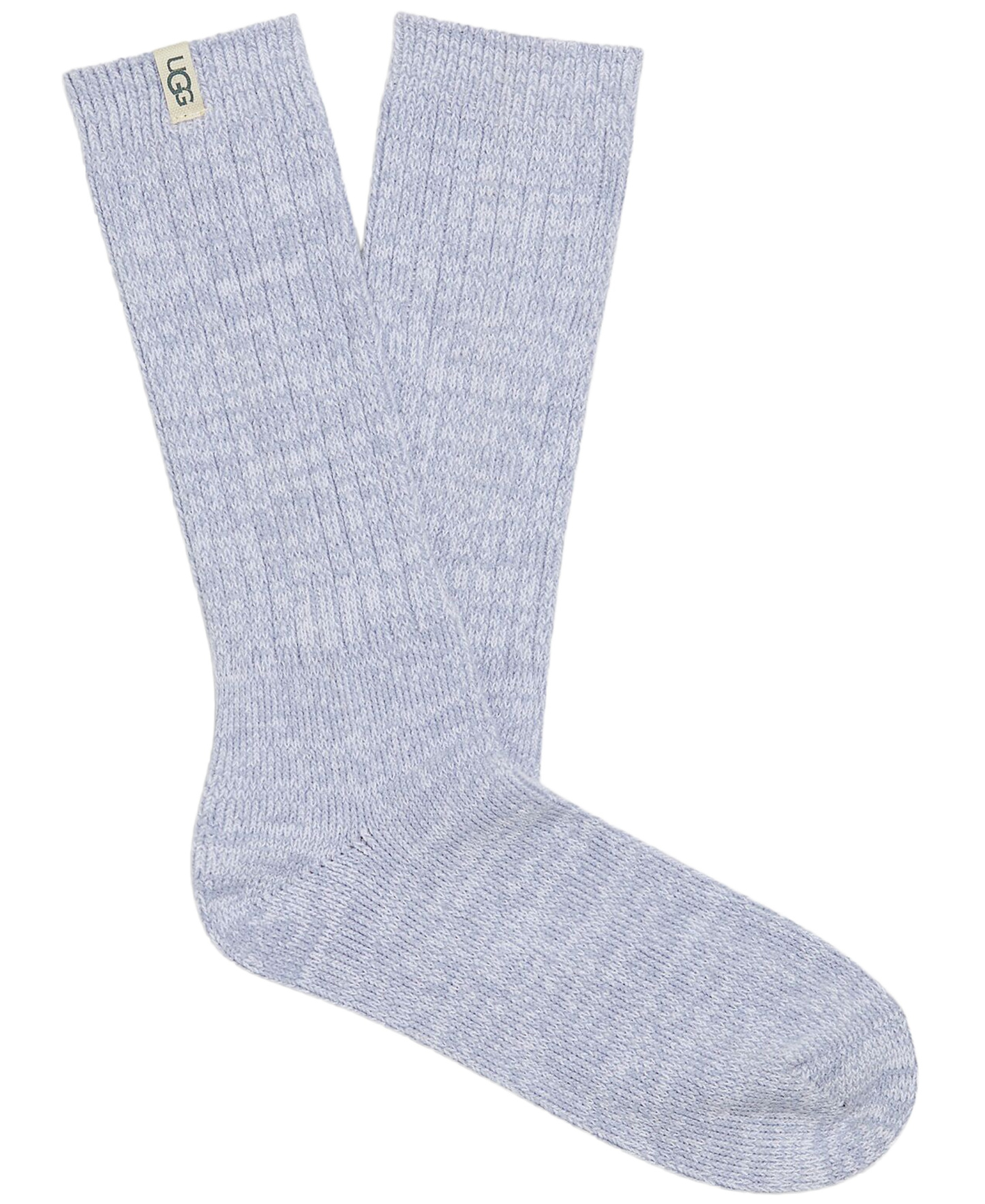 UGG Women's Rib-Knit Slouchy Crew Socks - Icelandic Blue