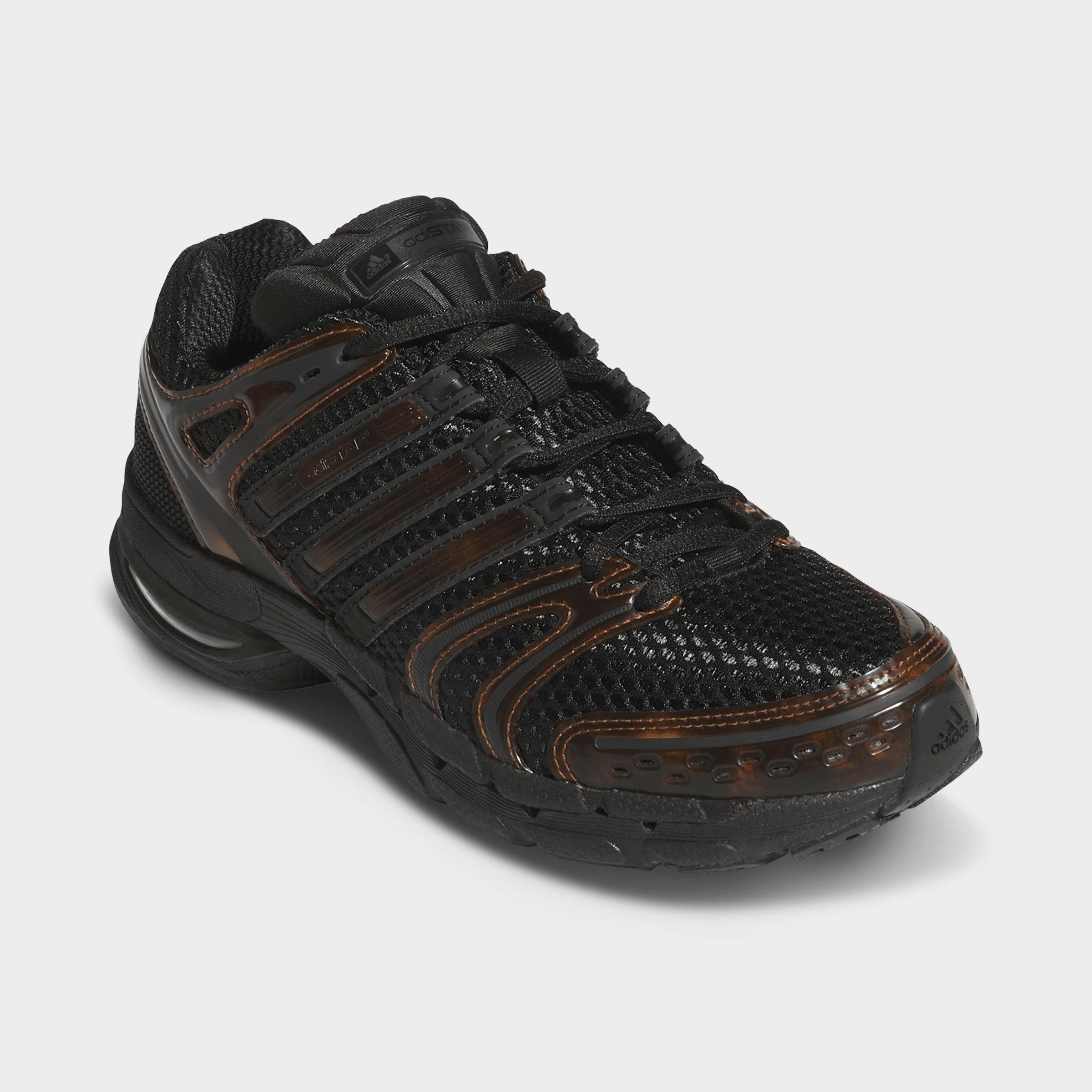 Women's adidas Adistar Control 5 Pony Print Casual Shoes - Part 2 - Core Black/Tortoise/Core Black - Both shoes facing left
