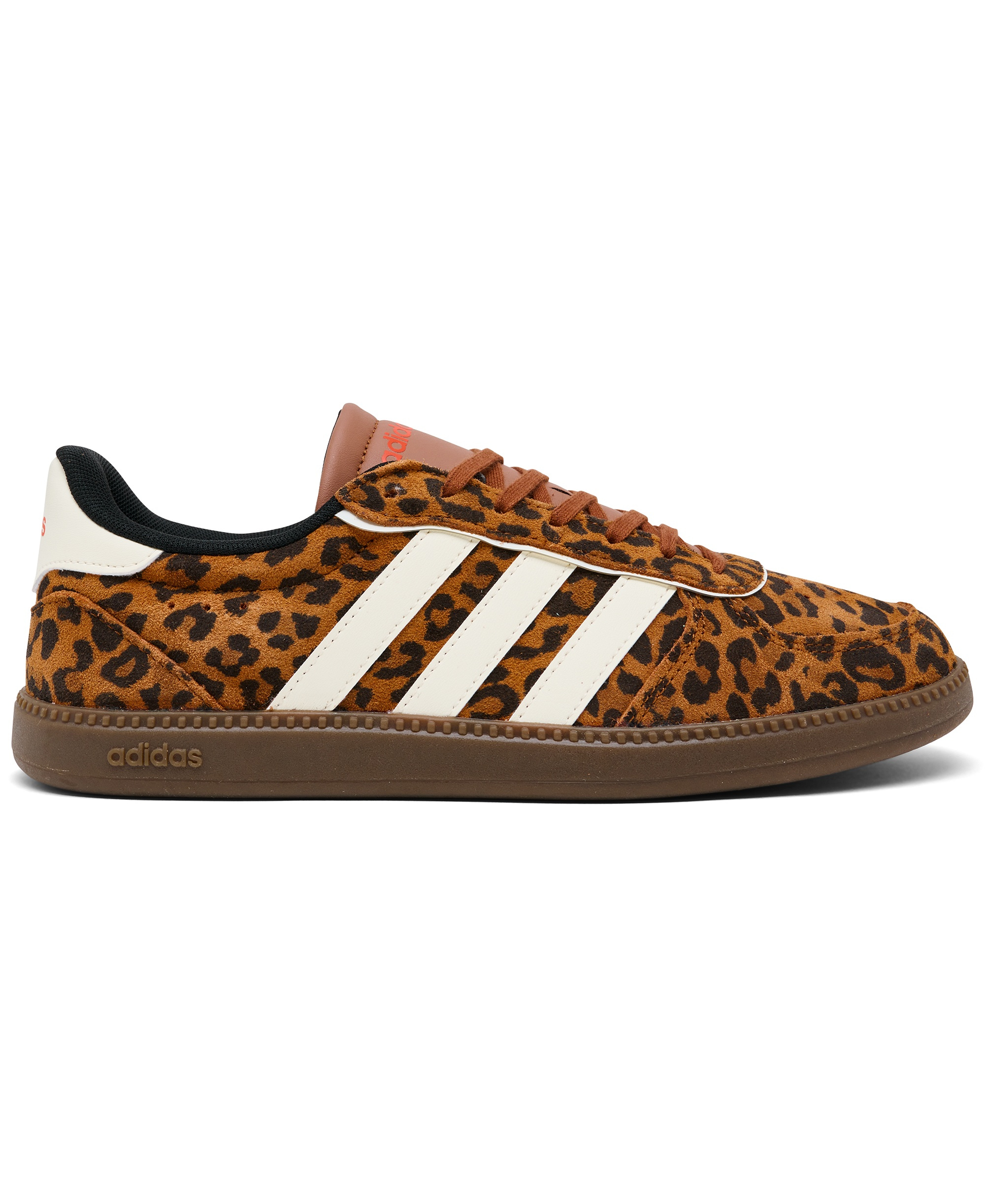 adidas Women's Breaknet Sleek Casual Sneakers from Finish Line - Bronze, Cream White