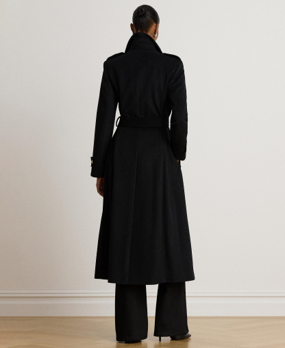 Lauren Ralph Lauren Women's Collared Coat - Black