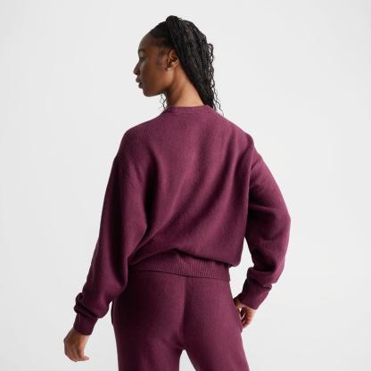 Women's adidas Originals Athletic Dept. Knitted Sweater - Maroon