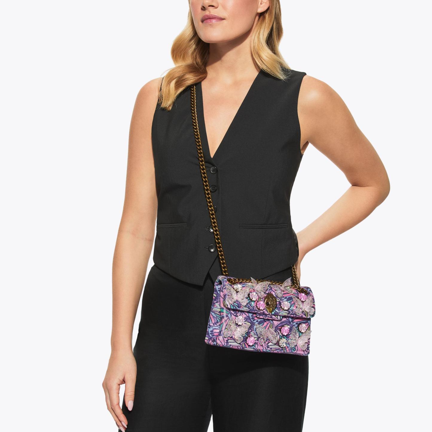 Kurt Geiger London Mini Kensington Butterfly - Purple - view 7