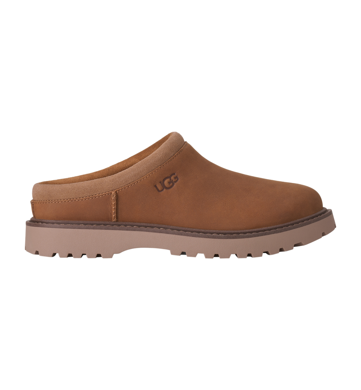 UGG® Men's Birch Clog II Leather Clogs - Chestnut