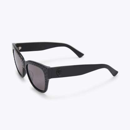Kurt Geiger London Shoreditch Square Sunglasses - Black - view 3