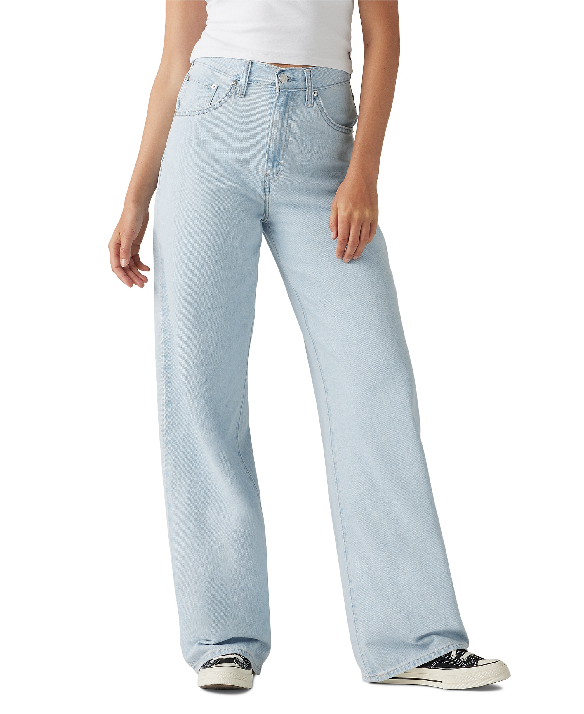 Levi's Women's Cinch-Waist Lightweight Baggy Jeans - Never Going To Change