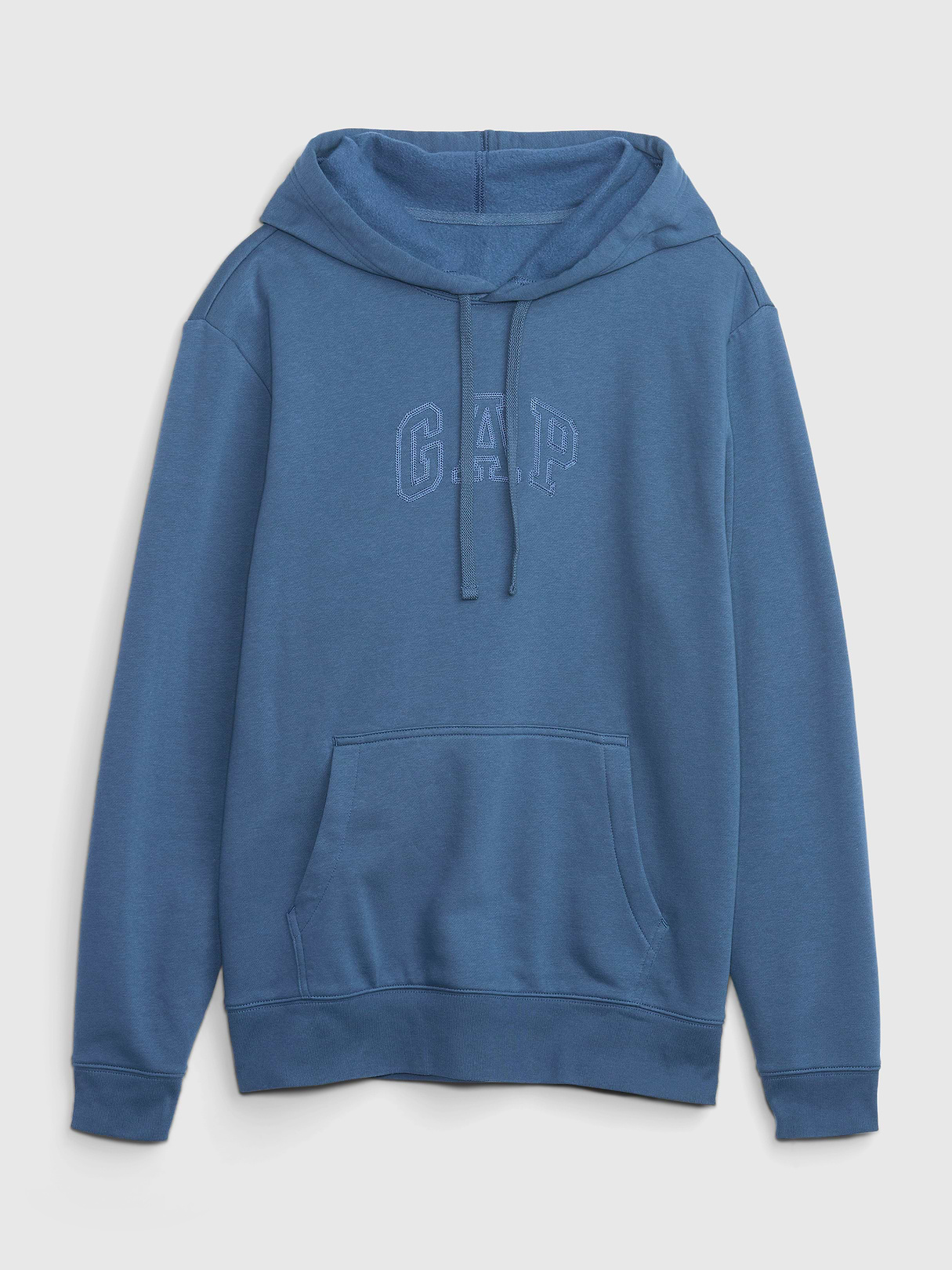 Adult VintageSoft Arch Logo Hoodie - tranquil blue