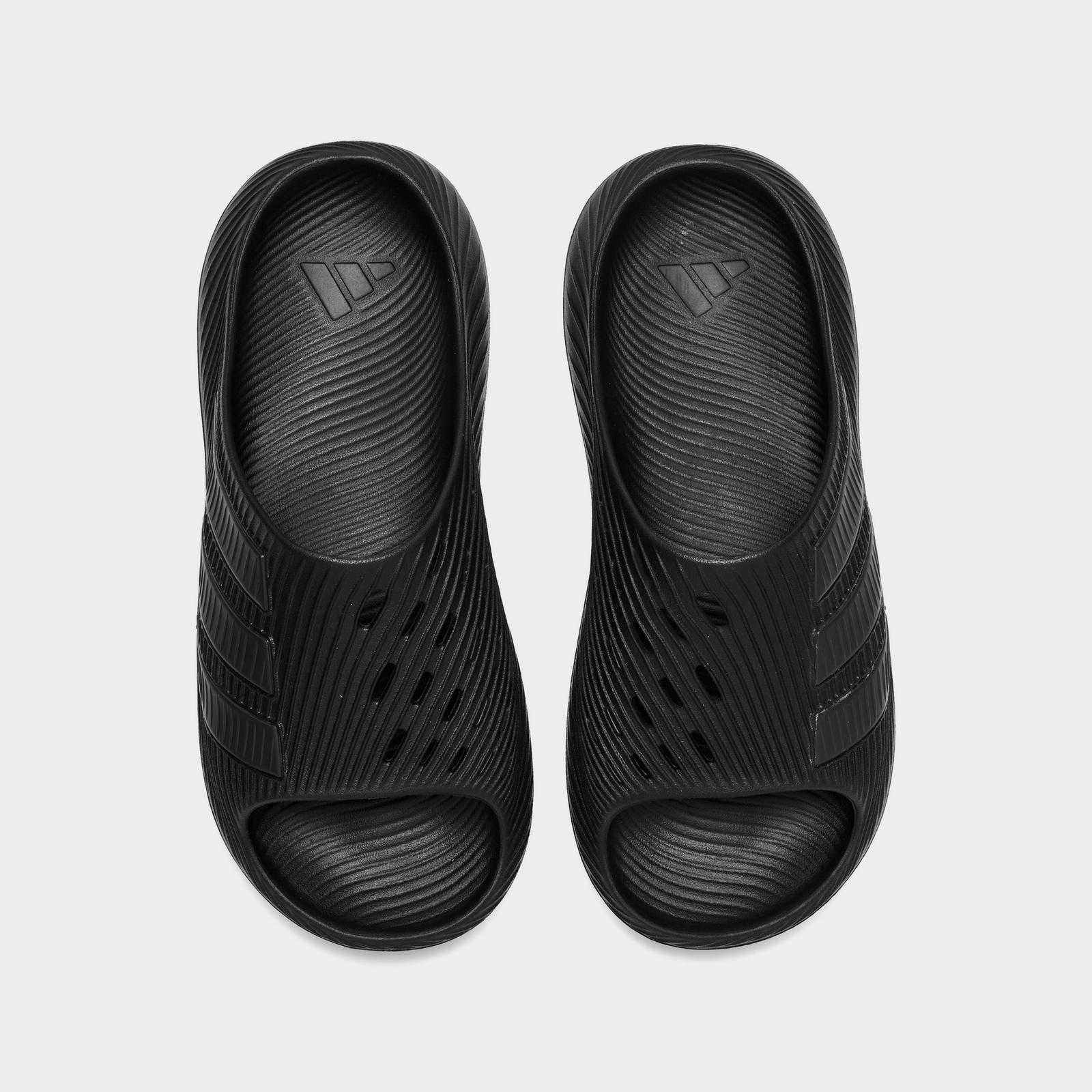 Men's adidas Purechill Slide Sandals - Core Black/Carbon/Carbon - view 5