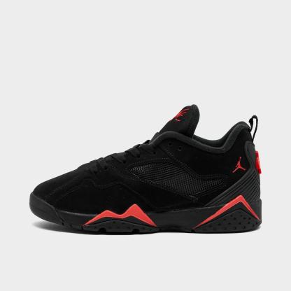 Big Kids' Air Jordan MVP 92 Basketball Shoes - Black/Infrared 23 - view 1