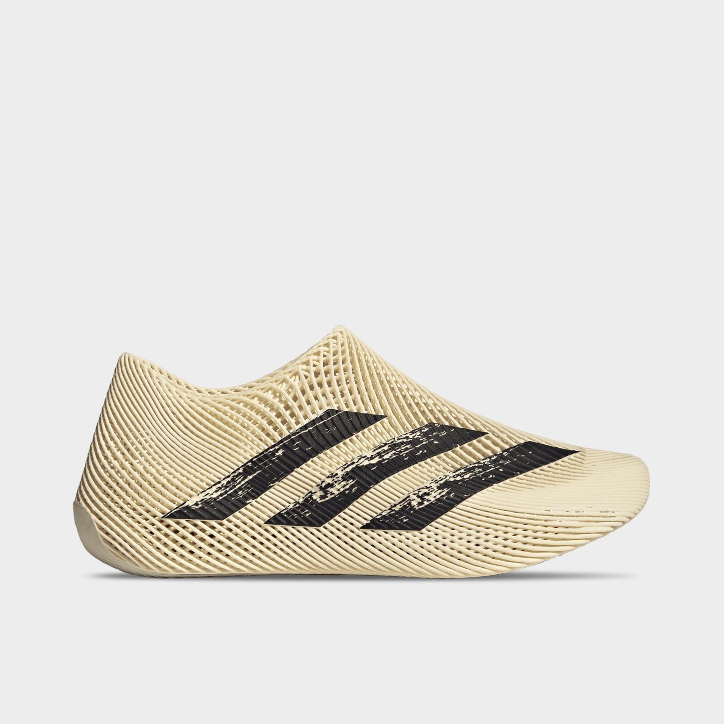 Men's adidas Climacool Casual Shoes - Off White/Core Black/Cloud White - Left shoe facing left. Outside of the shoe.