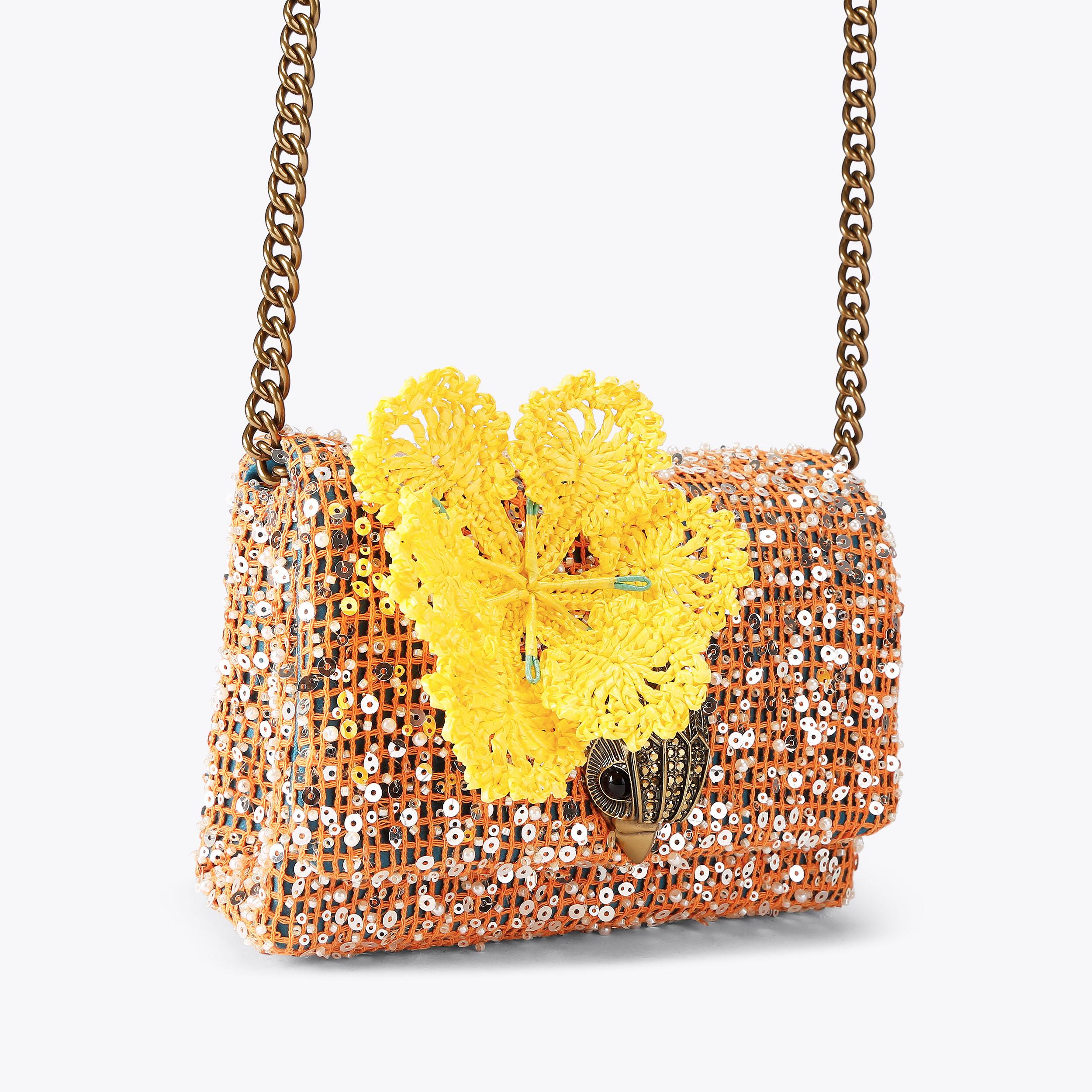 Kurt Geiger London Kurt's Cabana Mini Kensington Flap Bag - Multi Colored - view 3