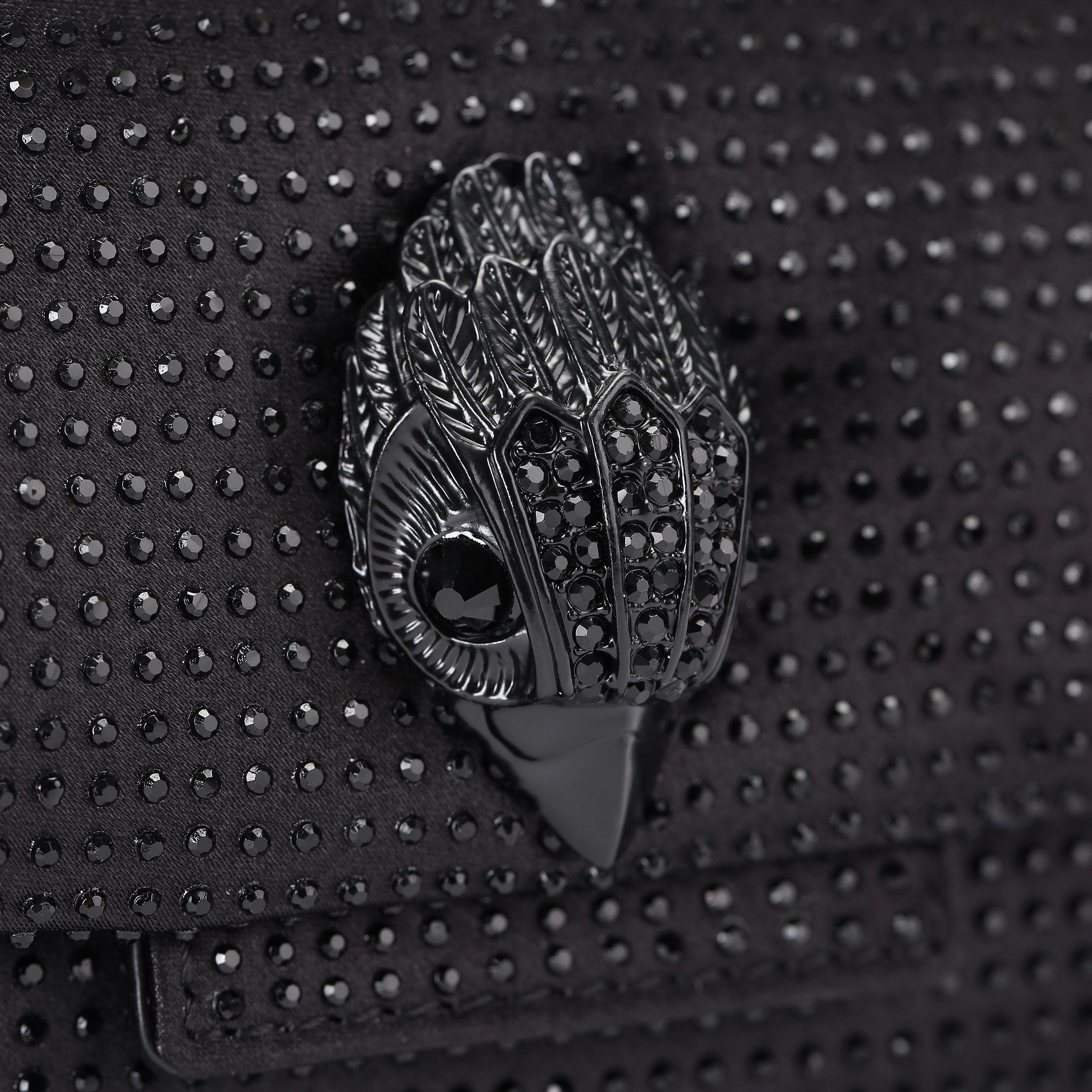 Kurt Geiger London Mini Fabric Drench Oxford Bag - Black - view 5